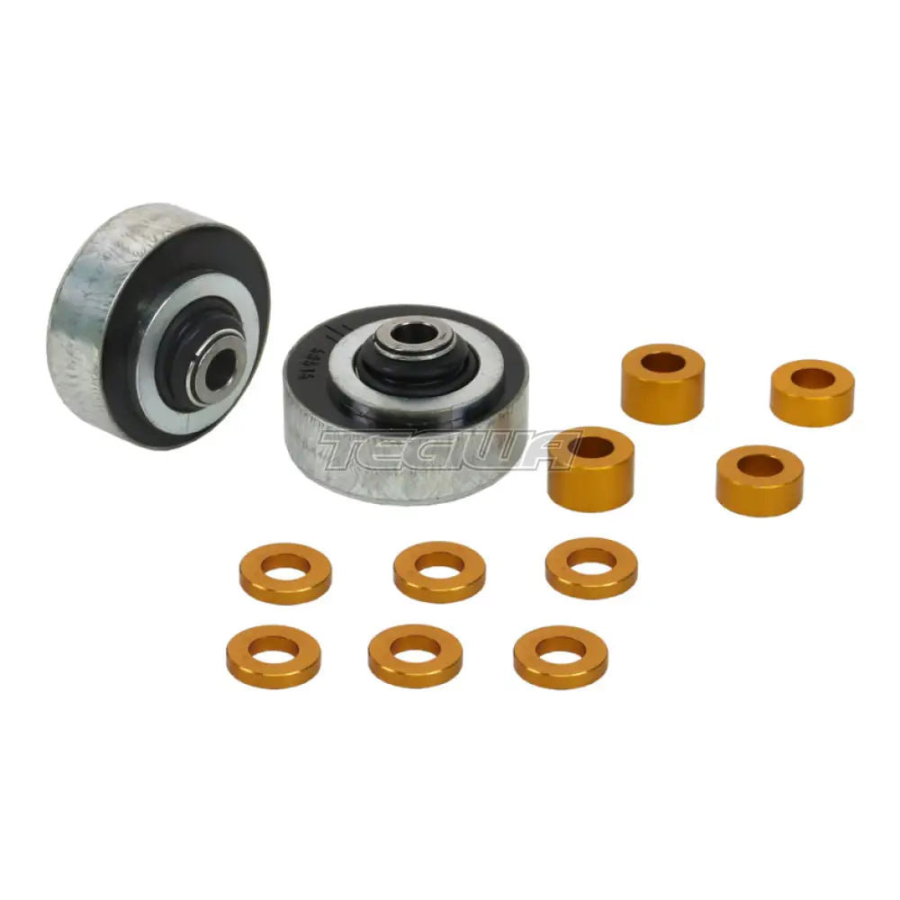 Whiteline Control Arm Bushing 0.5Deg Caster + Anti-Lift Subaru Impreza Ge Gh Gr Grf 08-13 Bushes