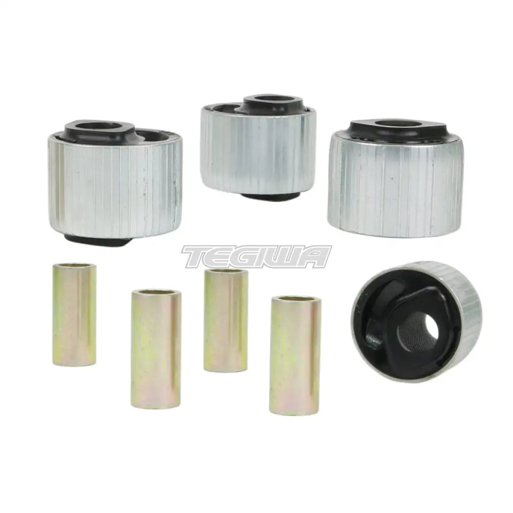 Whiteline Control Arm Bushing 2Deg Caster Adjustment Heavily Voided Nissan Patrol Y61 Gu Mk4 88-01