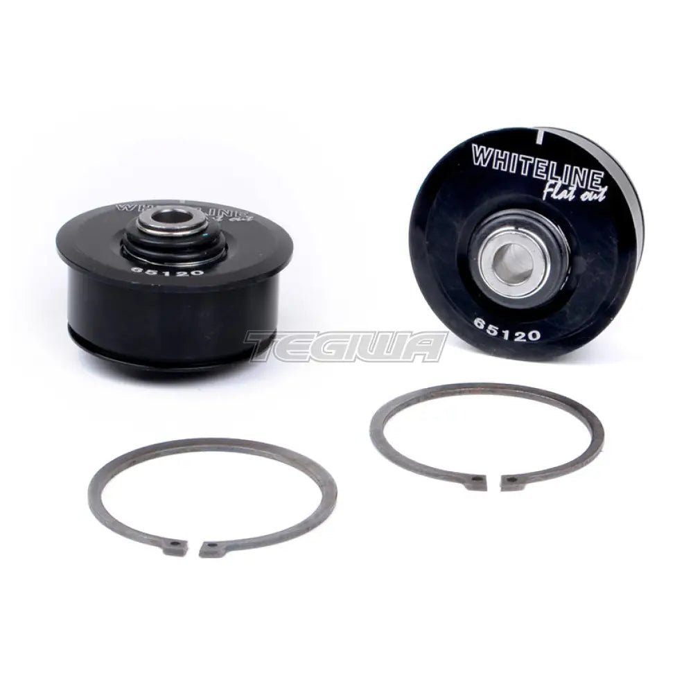 Whiteline Control Arm Bushing Alloy Bushings With Spherical Bearing 0.5Deg Caster + Anti-Lift