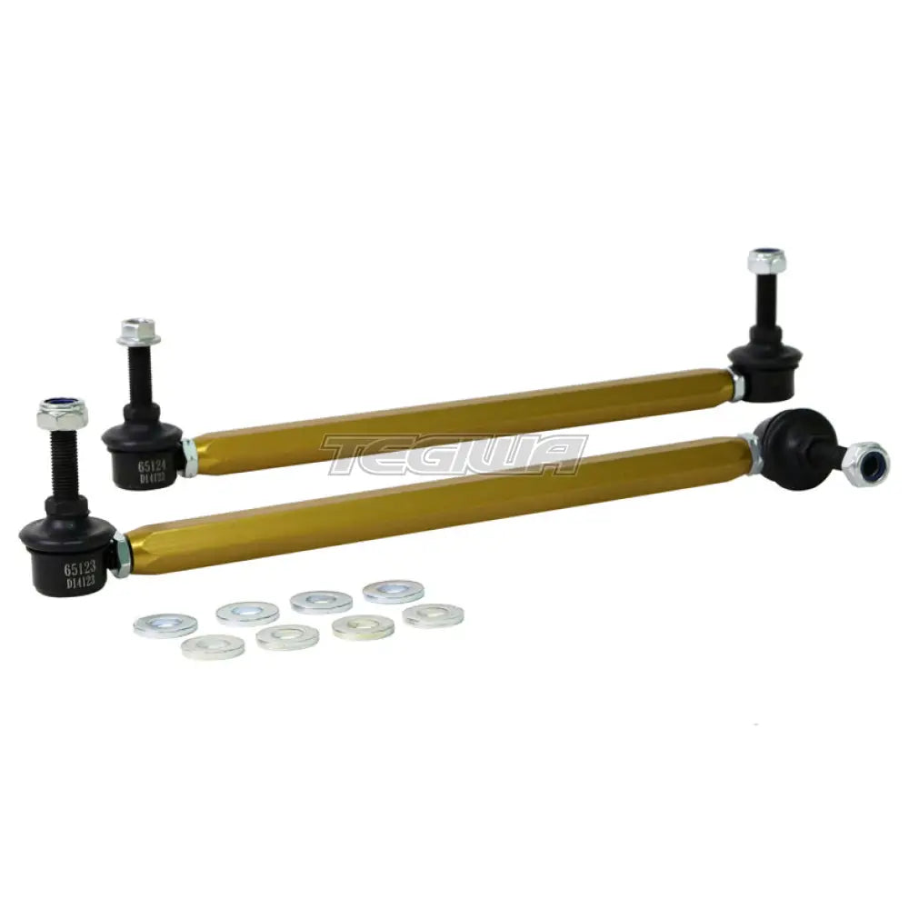 Whiteline Front Link Stabiliser Adjustable Extra Heavy Duty Ford Focus C-Max Dm2 03-07 Droplinks