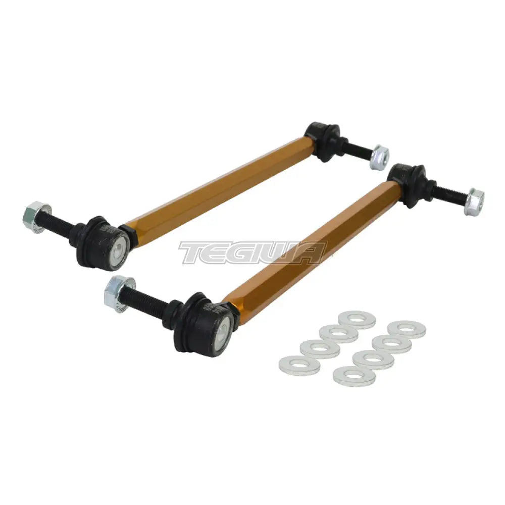 Whiteline Front Link Stabiliser Adjustable Extra Heavy Duty Honda Civic Fk 17 + Droplinks