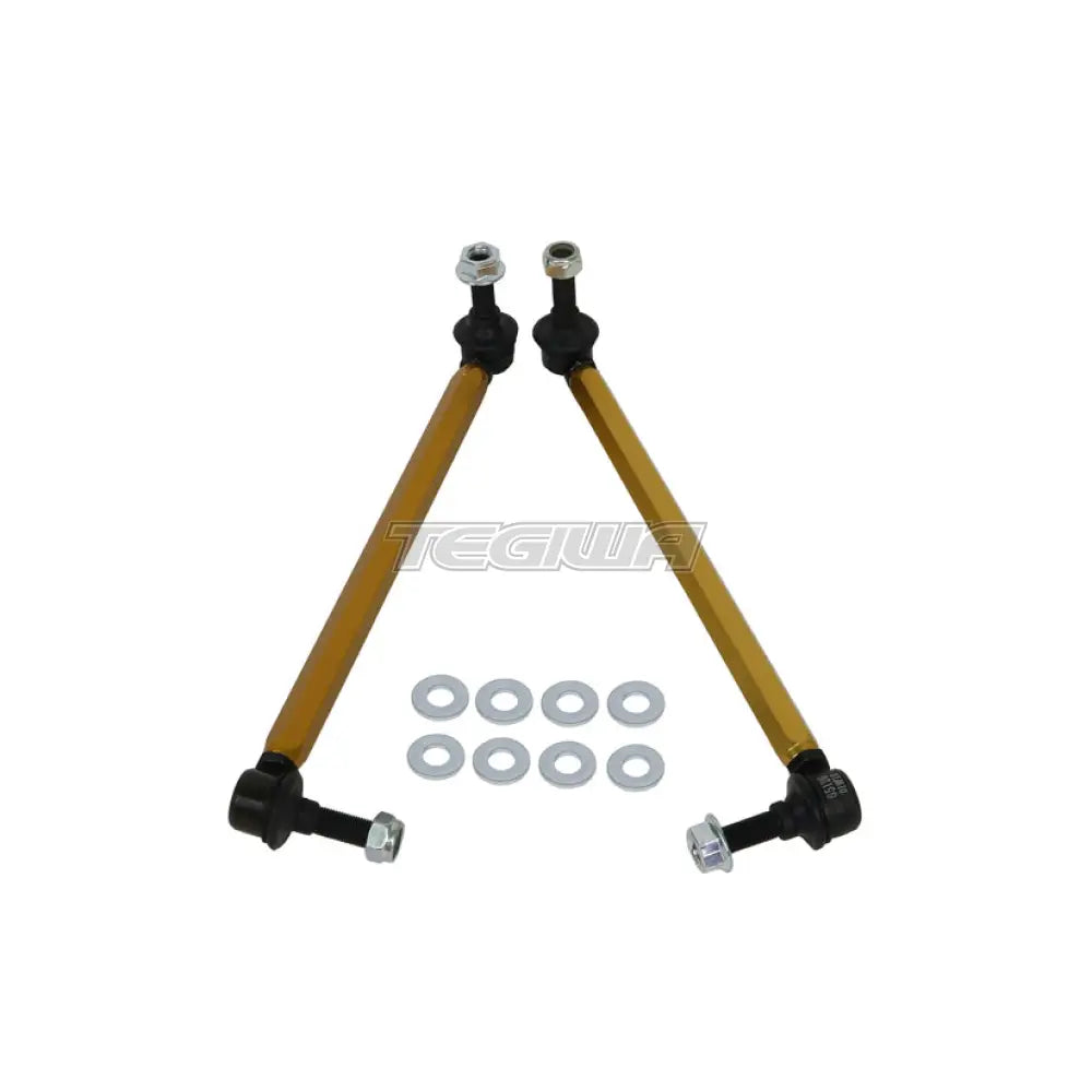 Whiteline Front Link Stabiliser Adjustable Extra Heavy Duty Hyundai Genesis Bh 09-10 Droplinks