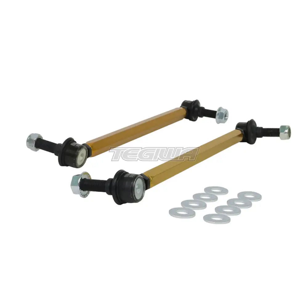 Whiteline Front Link Stabiliser Adjustable Extra Heavy Duty Hyundai Genesis Bh 09-10 Droplinks