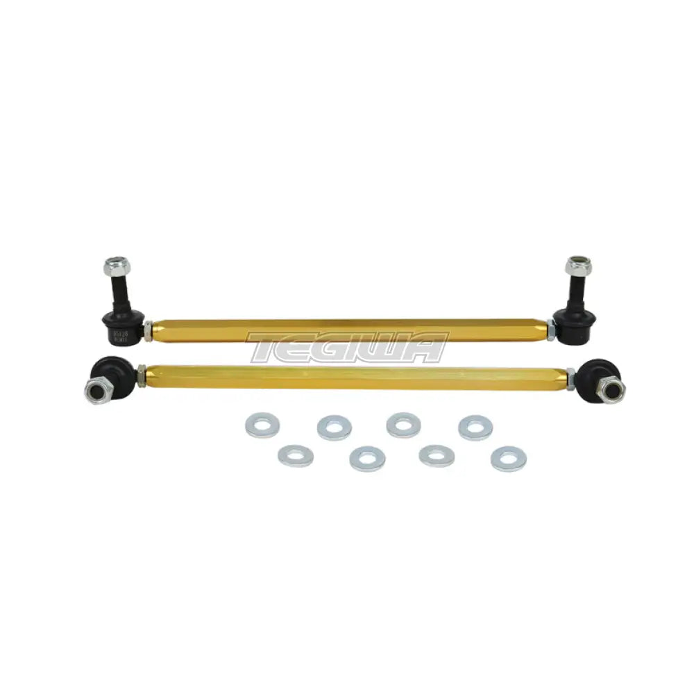 Whiteline Front Link Stabiliser Adjustable Extra Heavy Duty Hyundai Genesis Bh 10 + Droplinks