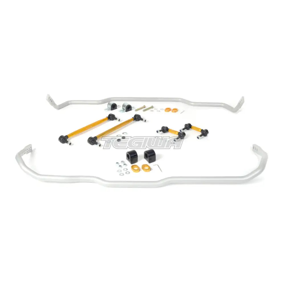 Whiteline Front & Rear Anti-Roll Bar Kit Audi A3 8P 03-13 With Control Arm Link Mount Bars