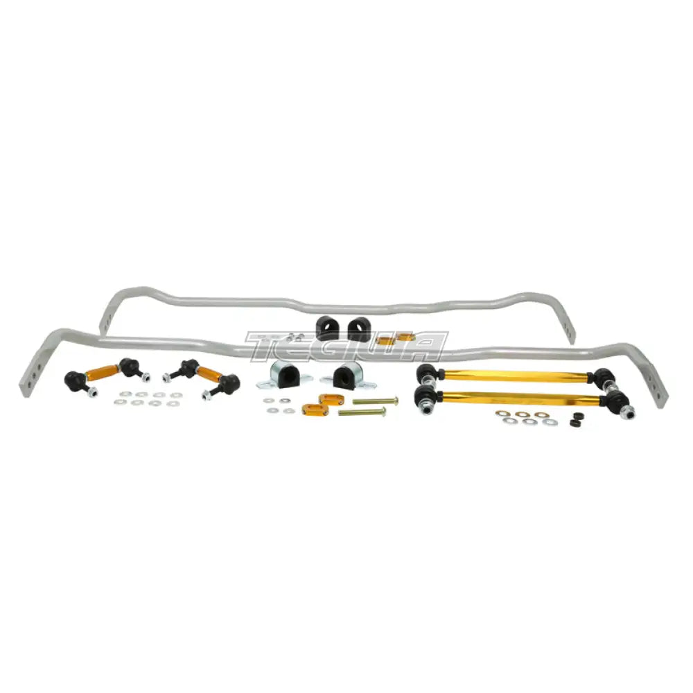 Whiteline Front & Rear Anti-Roll Bar Kit Audi A3 8P 03-13 With Control Arm Link Mount Bars