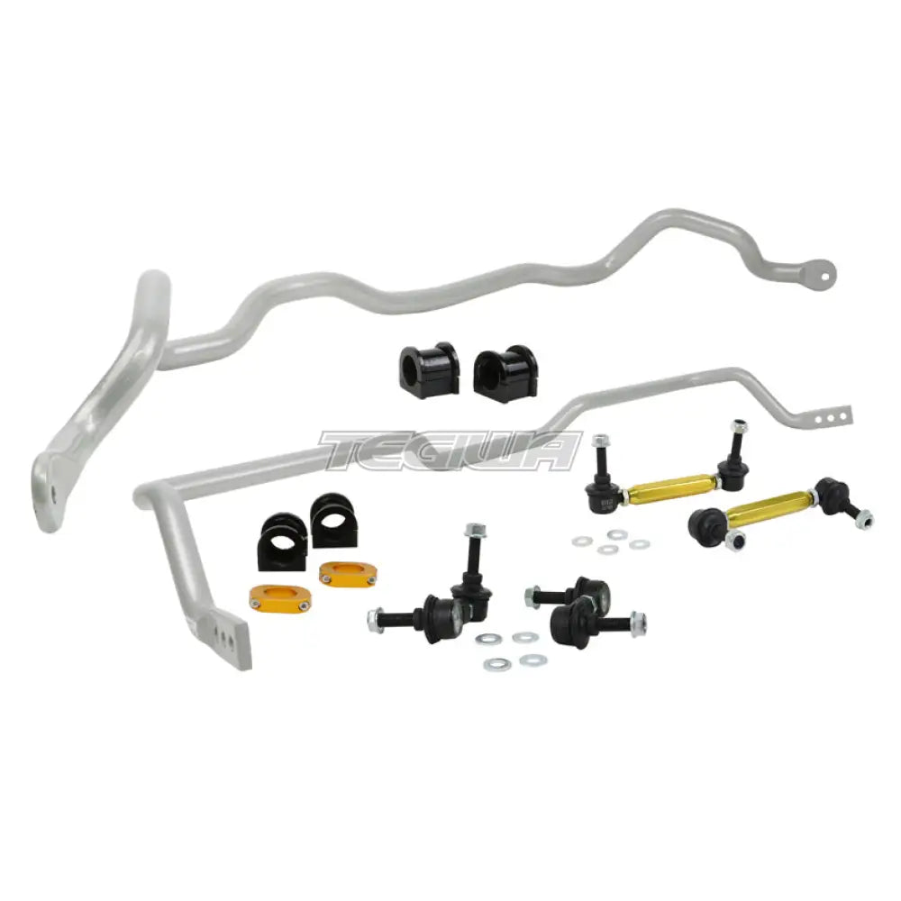 Whiteline Front & Rear Anti-Roll Bar Kit Mitsubishi Lancer Evo 7-9 01-08 Bars