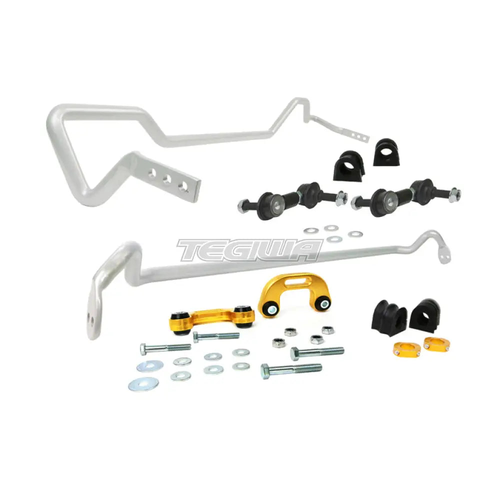 Whiteline Front & Rear Anti-Roll Bar Kit Subaru Impreza Gd Gda 02-08 Bars