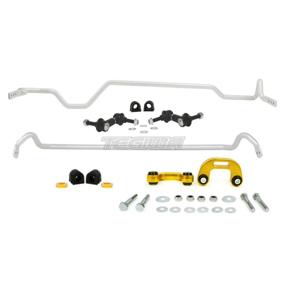 Whiteline Front & Rear Anti-Roll Bar Kit Subaru Impreza Gd Gda 02-08 Bars