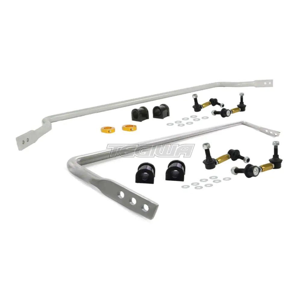 Whiteline Front & Rear Anti-Roll Bar Kit With Droplinks Mazda Mx-5 Nb 98-05 Bars