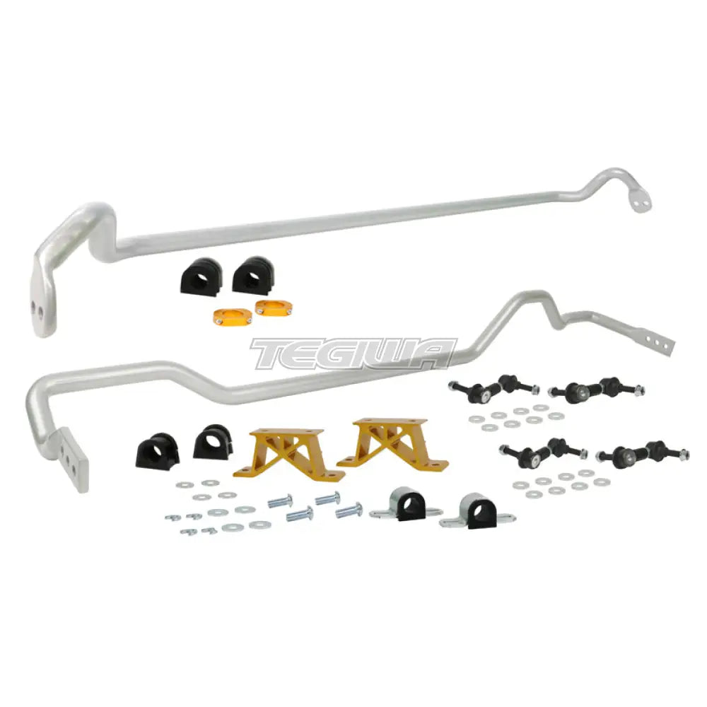 Whiteline Heavy Duty Front And Rear Anti-Roll Bar Kit Subaru Impreza Gd Gdb 01-07 Bars