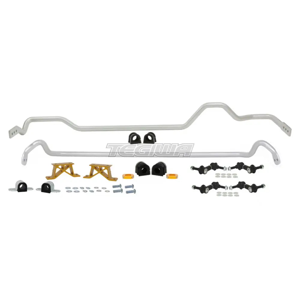 Whiteline Heavy Duty Front And Rear Anti-Roll Bar Kit Subaru Impreza Gd Gdb 01-07 Bars