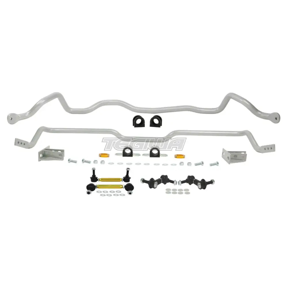 Whiteline Heavy Duty Front & Rear Anti-Roll Bar Kit Mitsubishi Lancer Evo 7-9 01-08 Bars