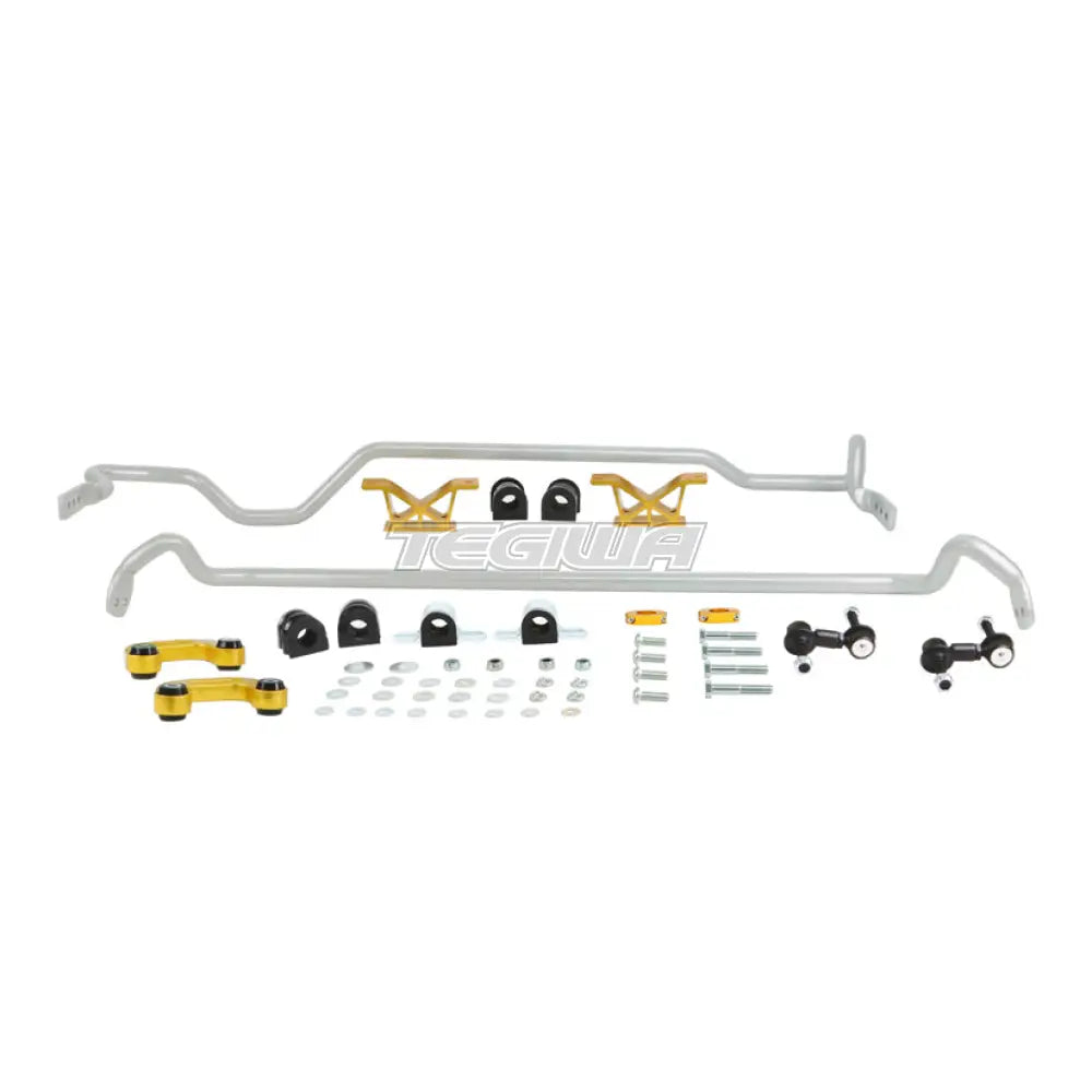 Whiteline Heavy Duty Front & Rear Anti-Roll Bar Kit Subaru Impreza Gd Gda 02-08 Bars