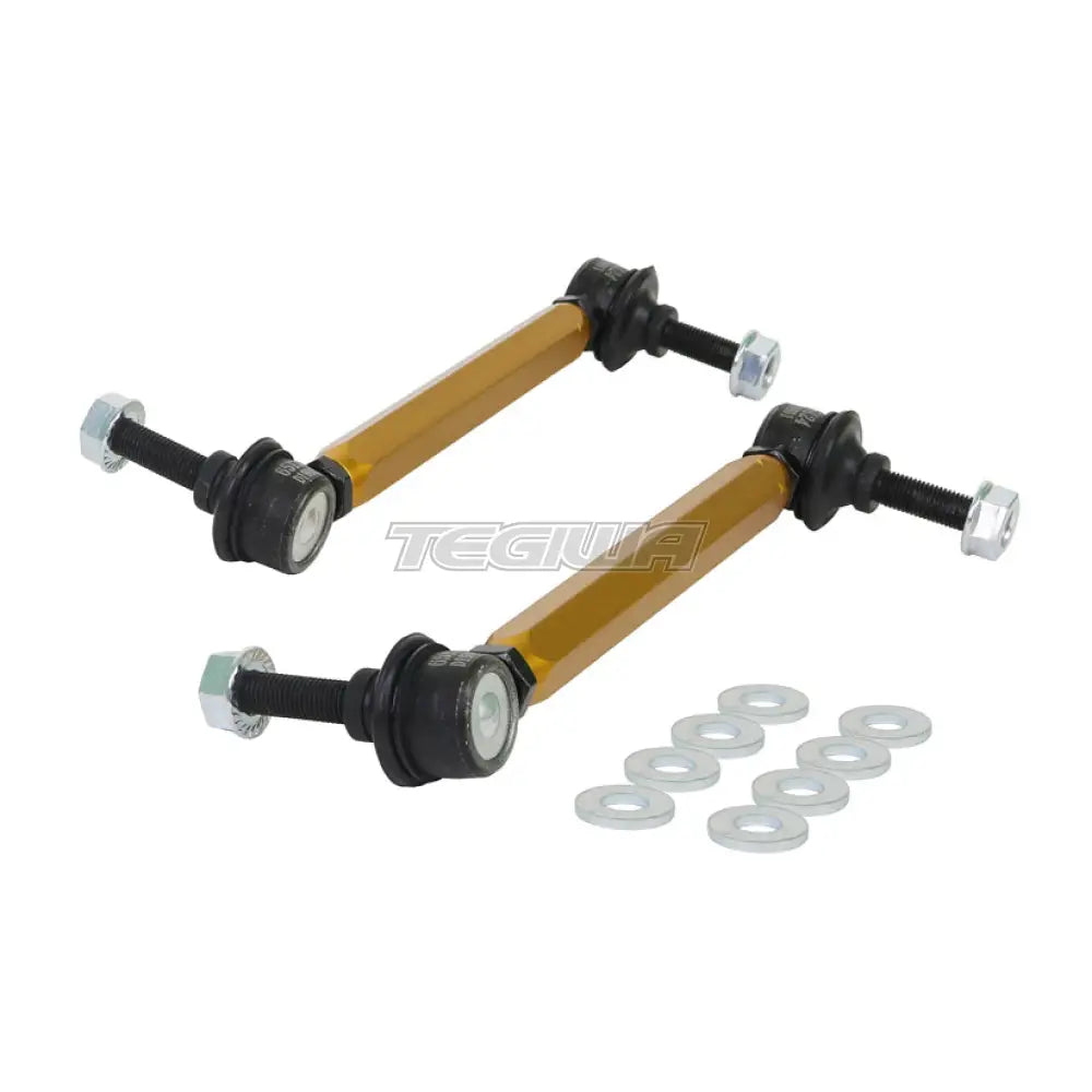 Whiteline Link Stabiliser 230-255Mm Horizontal Heavy Duty Ball Joints 10Mm Stud Universal Anti-Roll