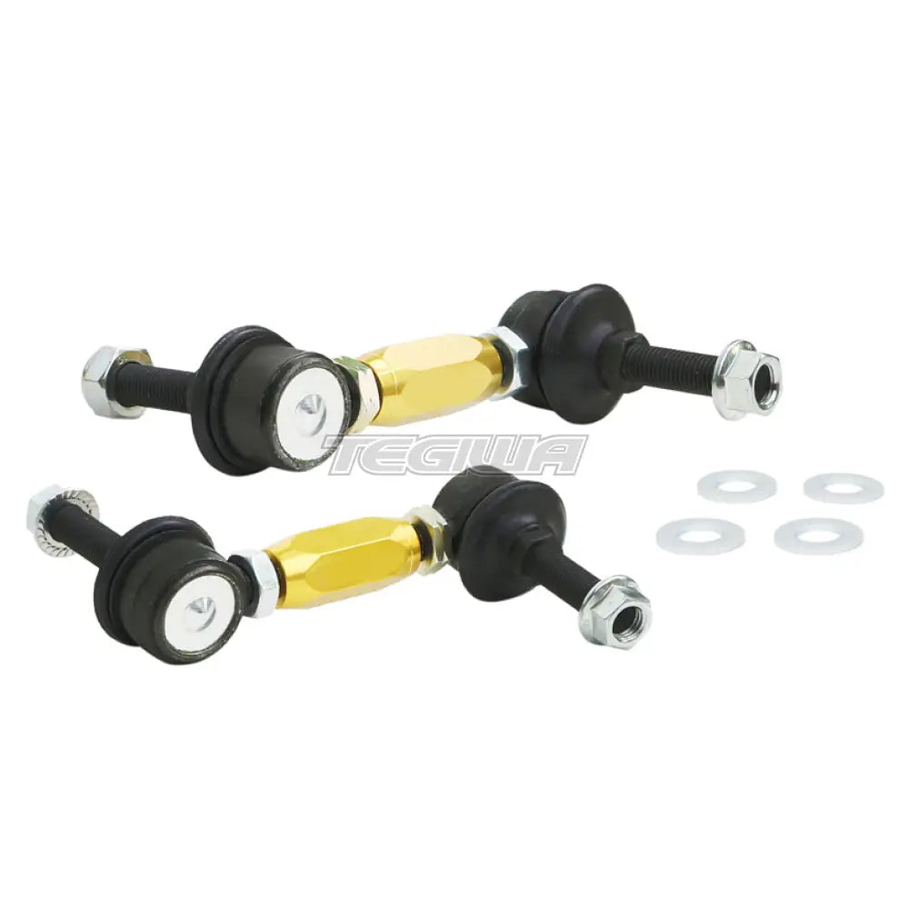 Whiteline Link Stabiliser 90-115Mm Horizontal Heavy Duty Ball Joints 10Mm Stud Universal Anti-Roll