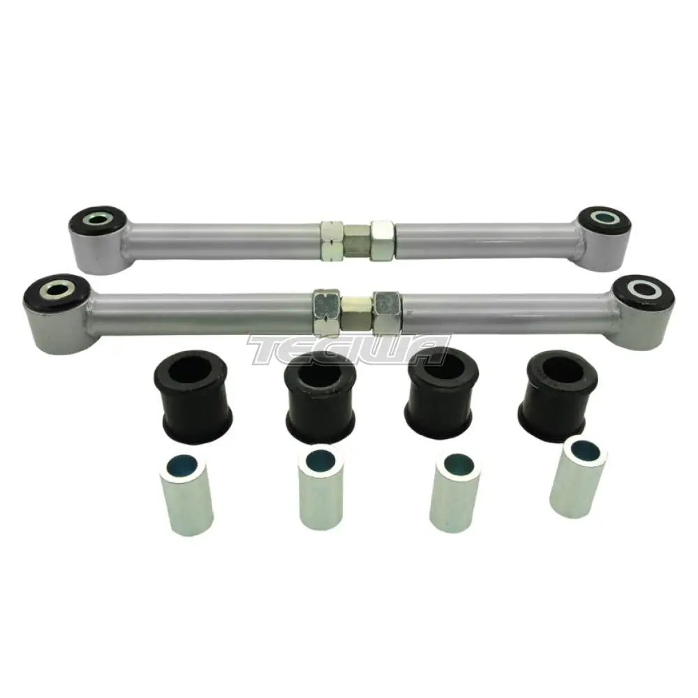 Whiteline Performance Trailing Arm On-Car Adjustable Front And 4 X Rear Bushings For Camber Toe