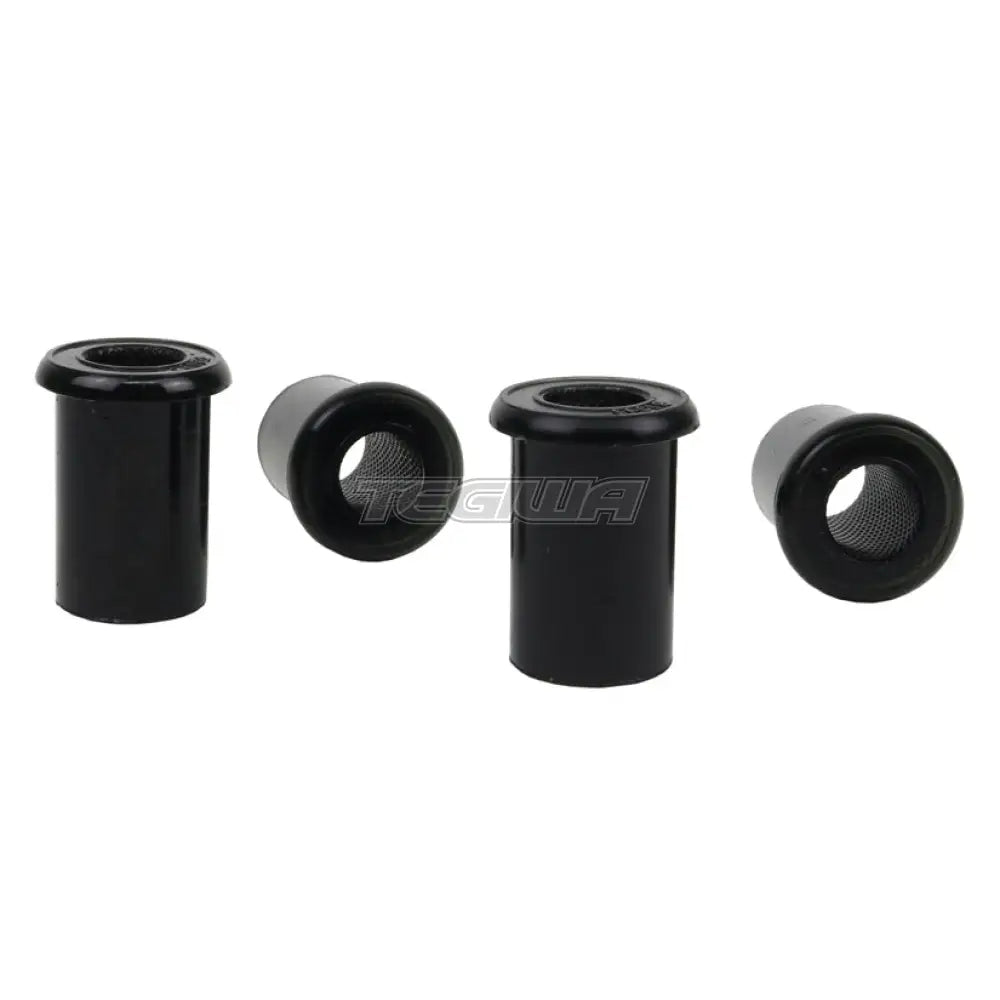 Whiteline Shackle Bushing - Rear Leaf Spring Isuzu D-Max Tfr Tfs 12 + Bushes