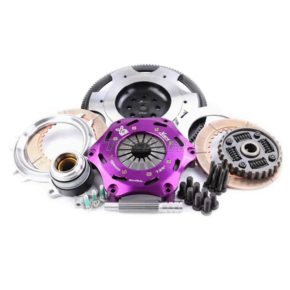 Xtreme Performance 184mm Rigid Ceramic Twin Plate Clutch Kit with Flywheel and CSC Toyota GR Yaris 20+